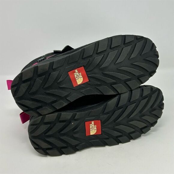 The North Face Girls' Winter Boots Size 6 Black and Pink Waterproof Insulated - Picture 11 of 15